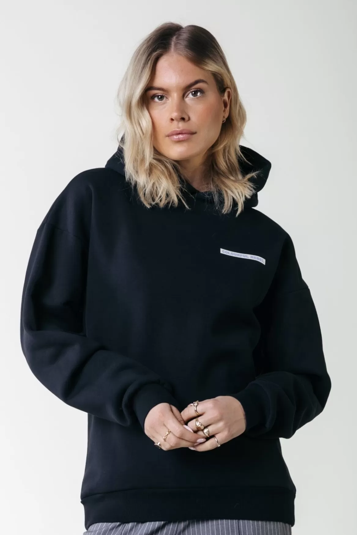 Colourful Rebel Box Logo Hoodie |