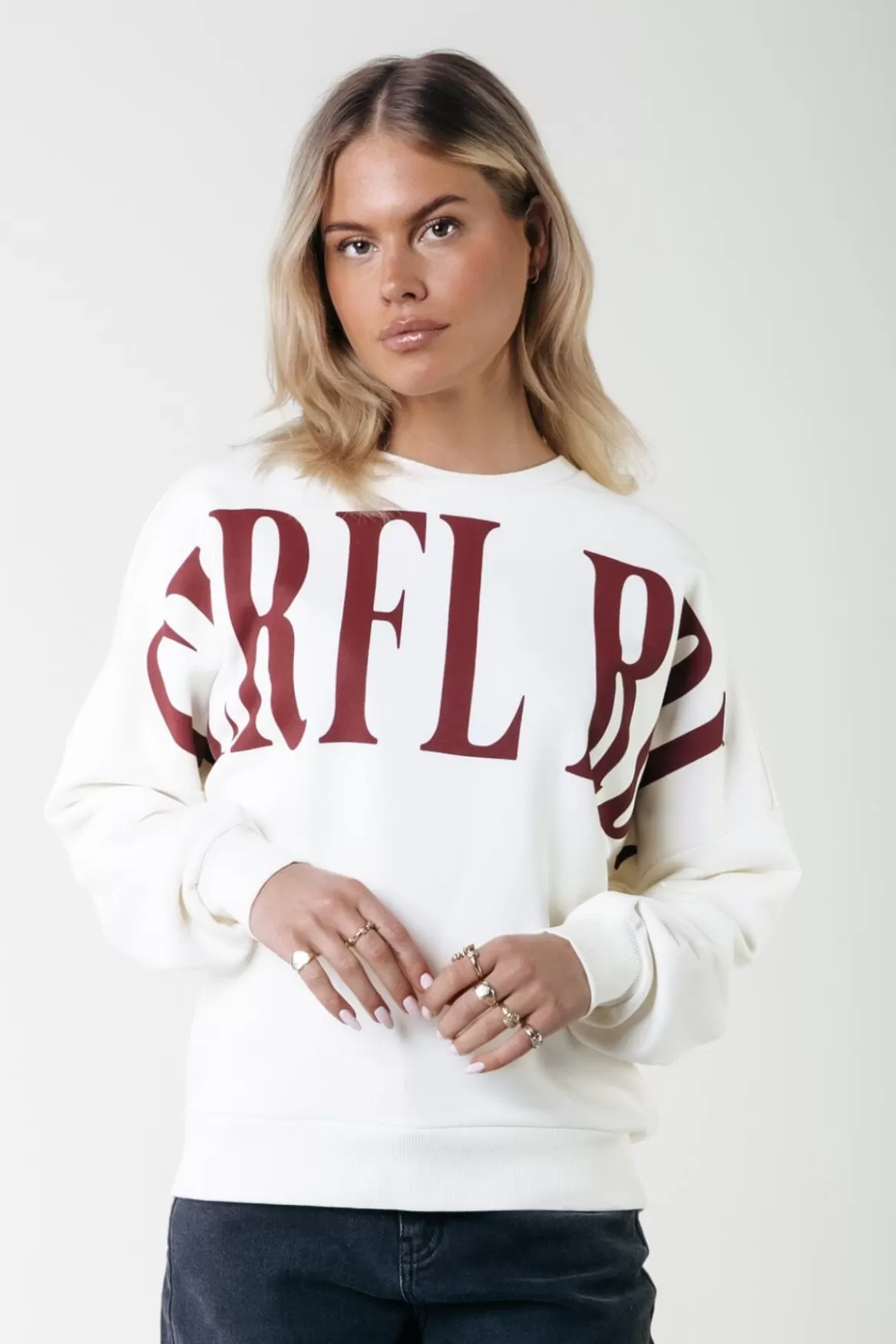 Colourful Rebel Logo Sweat | Off white