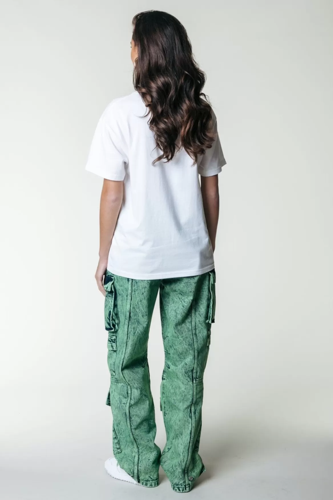 Colourful Rebel Puff Logo T-shirt | Standard white
