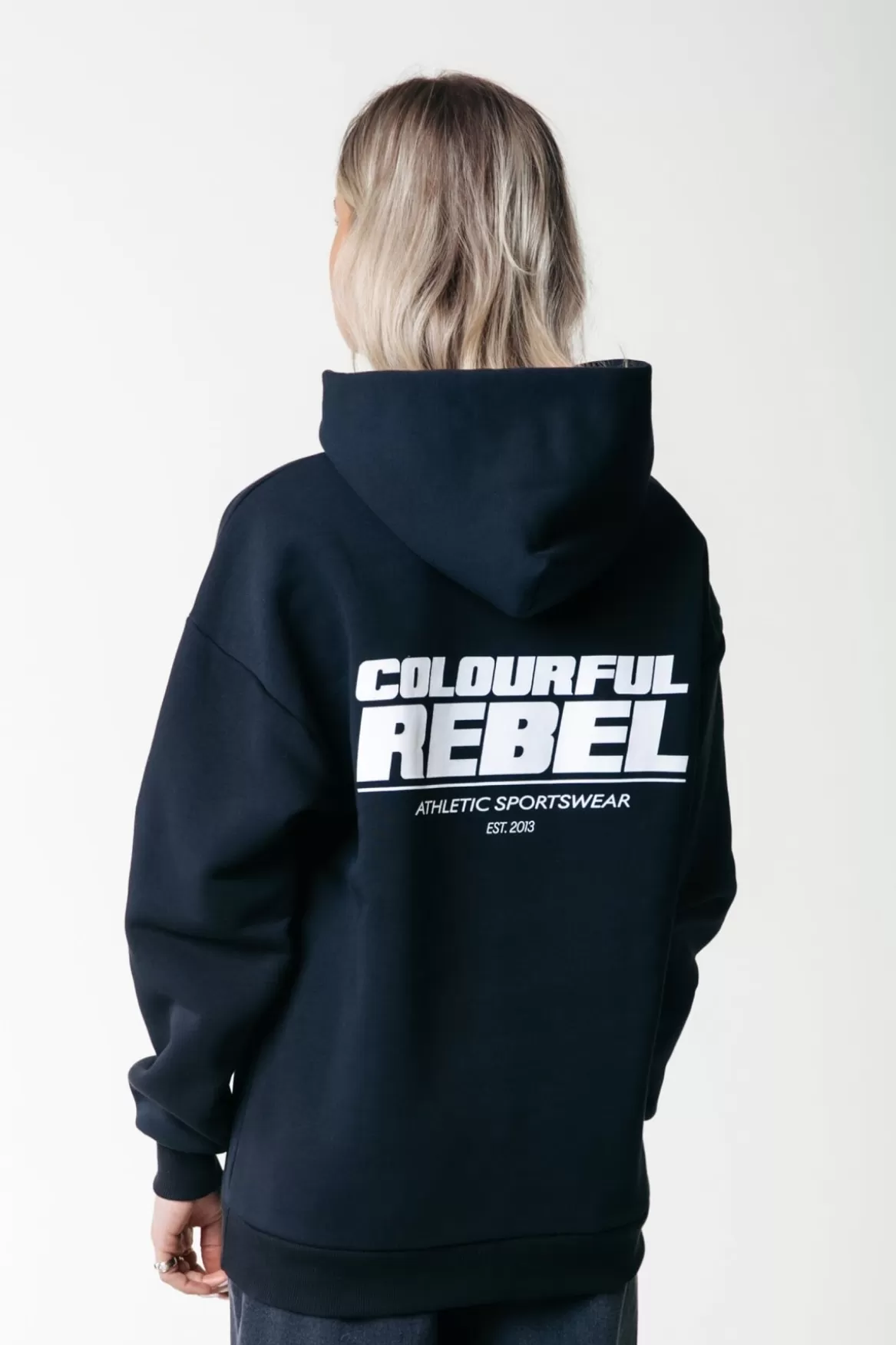 Colourful Rebel CR Bold Logo Hoodie |