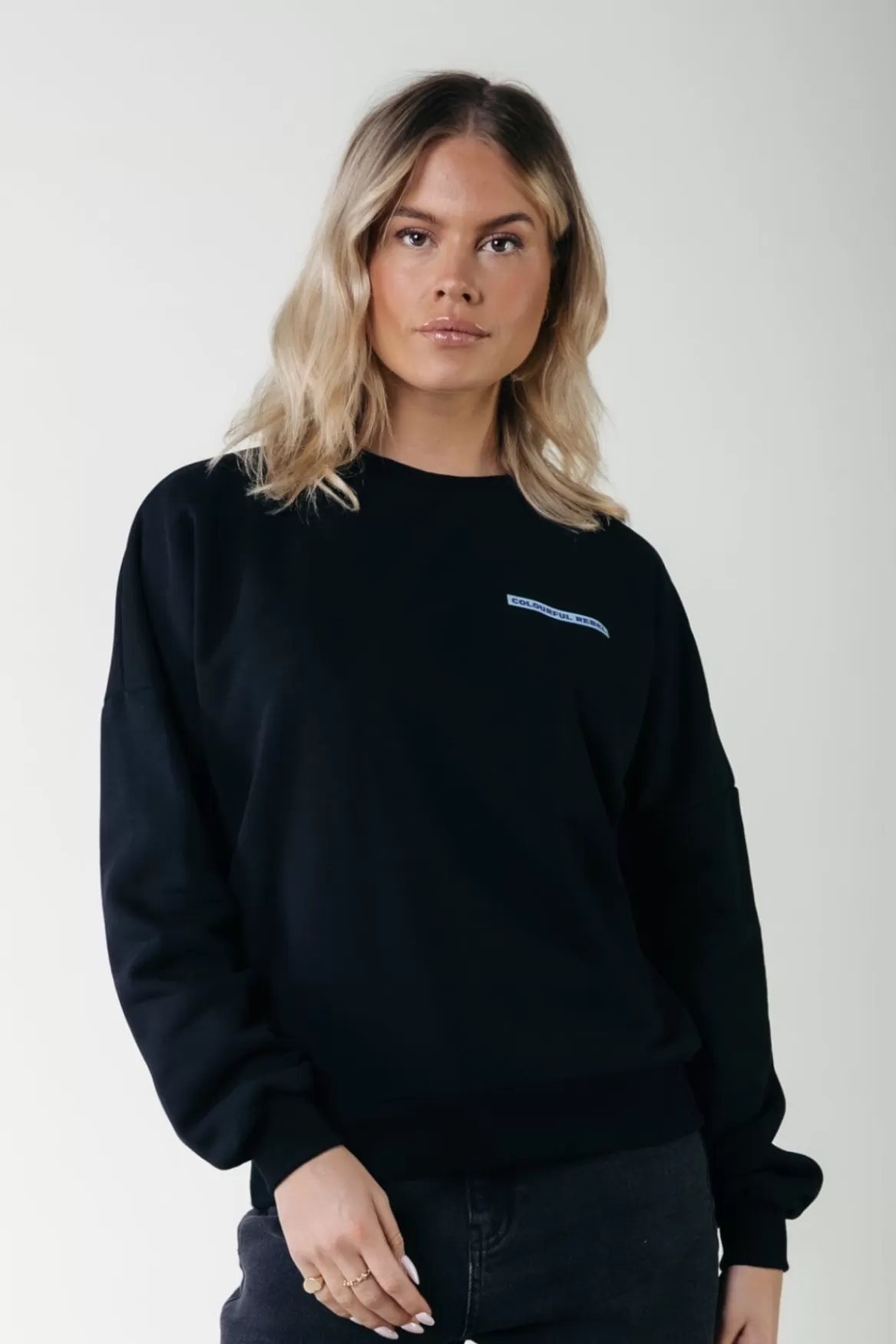 Colourful Rebel Faded Flower Sweat |