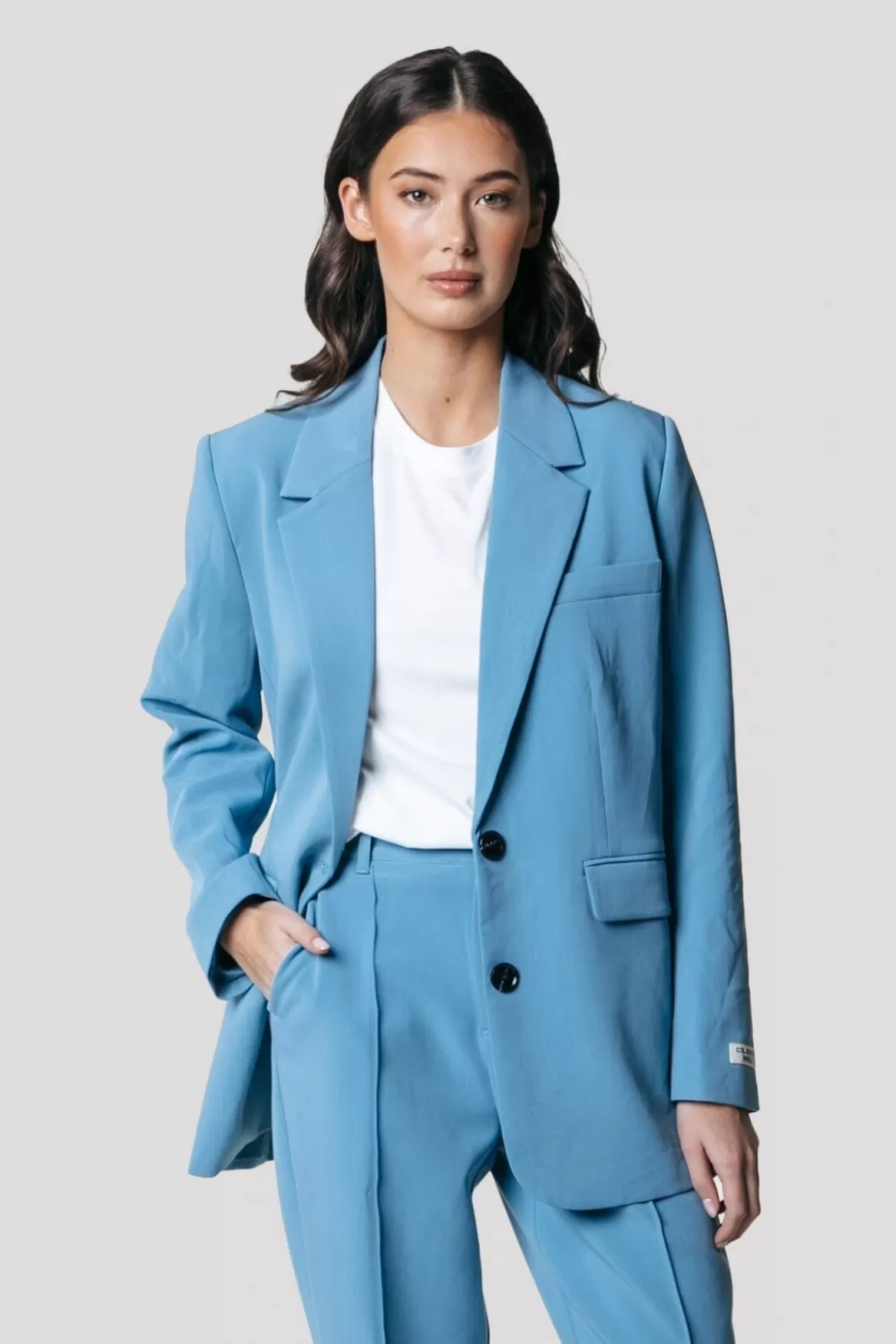Colourful Rebel Gemma Blazer | Adriatic Blue