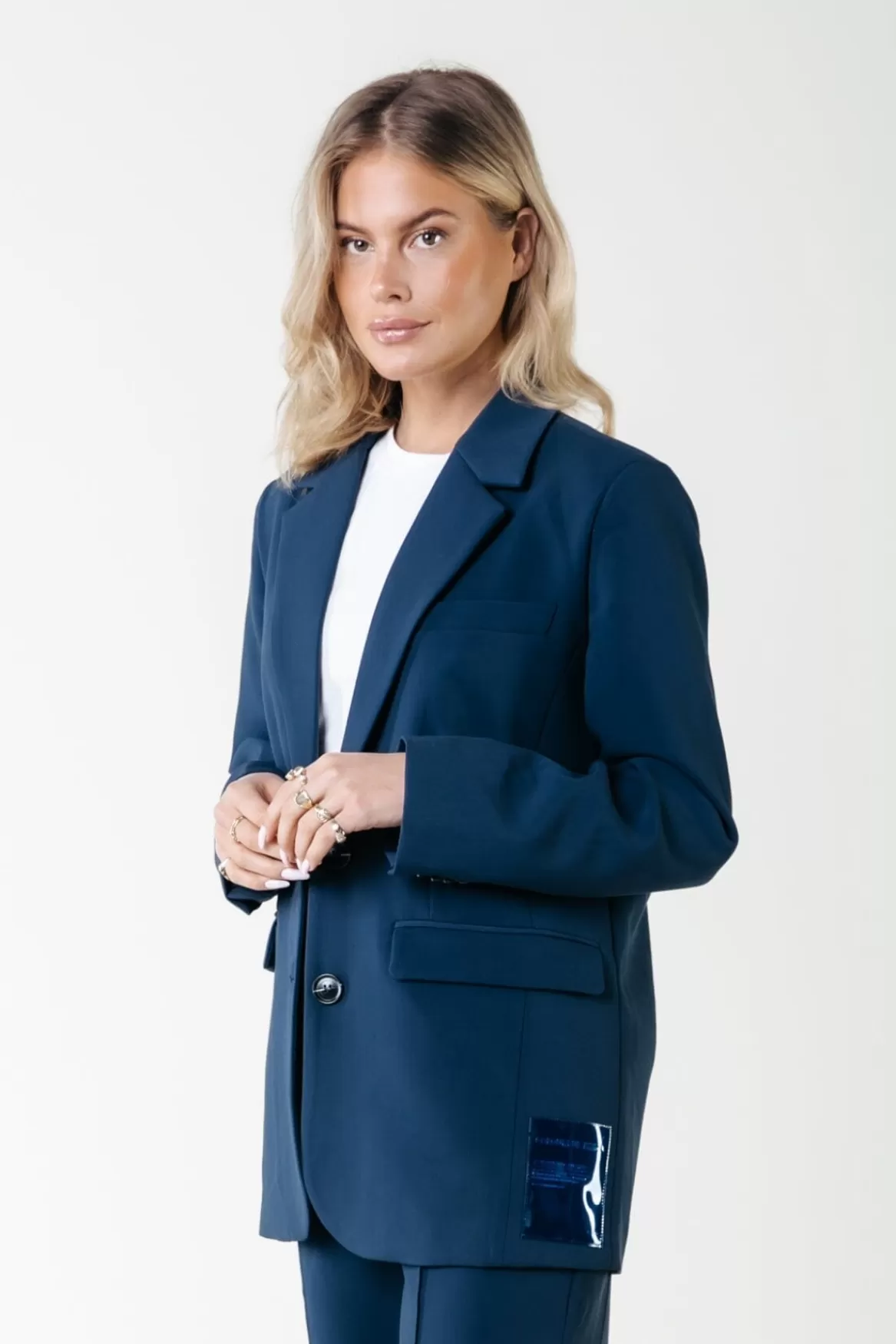 Colourful Rebel Gemma Blazer | Dark Navy