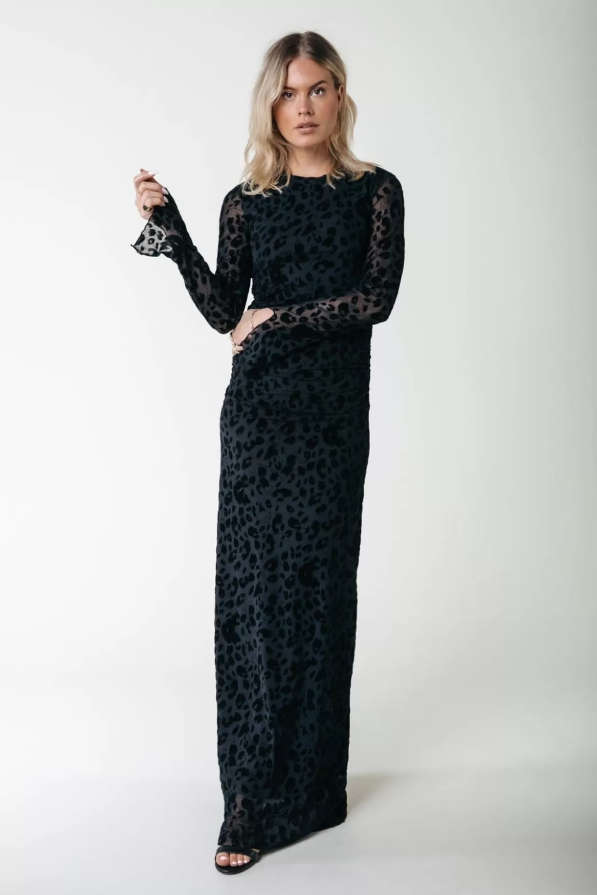 Colourful Rebel Maude Leopard Maxi Dress |