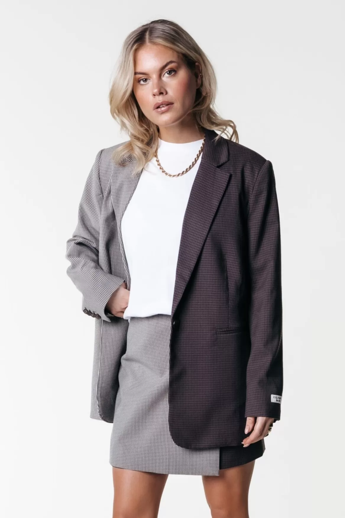 Colourful Rebel Mimmi Blazer | Dark brown