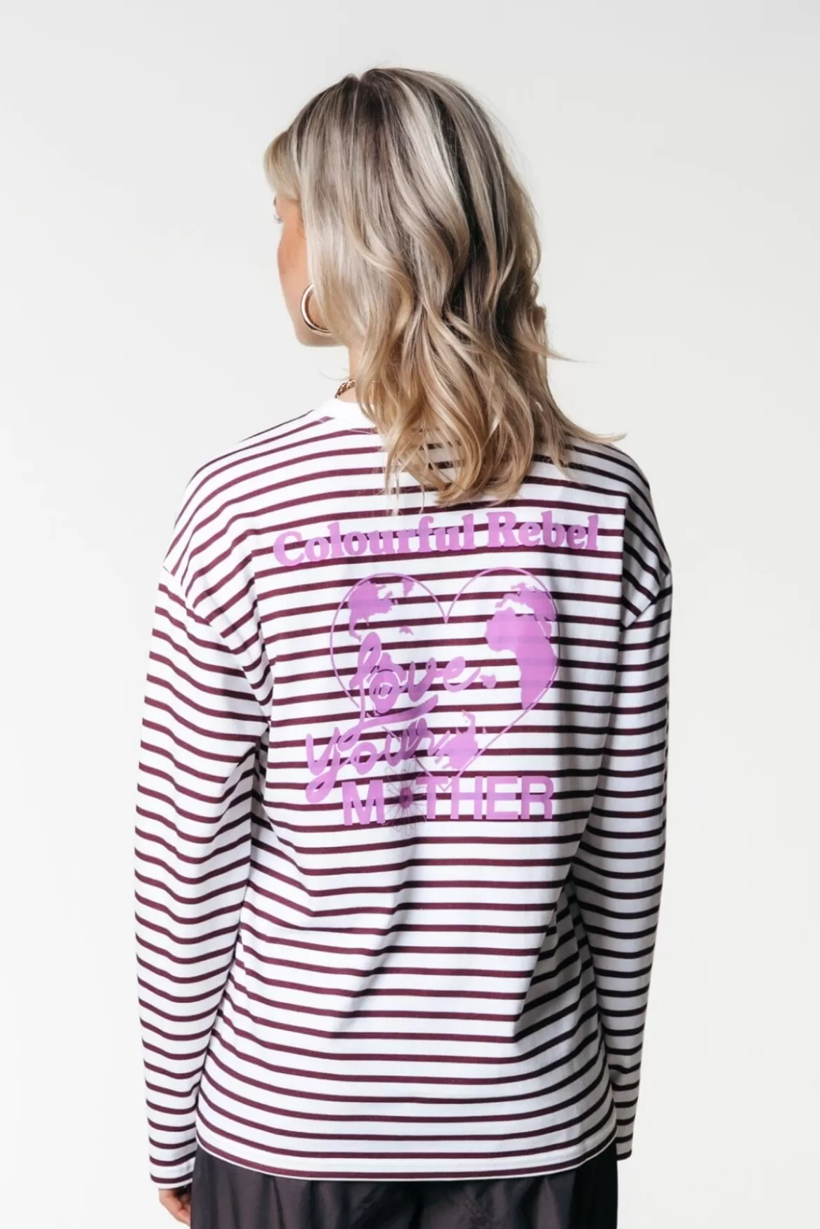 Colourful Rebel Mother Earth Longsleeve | Port Red