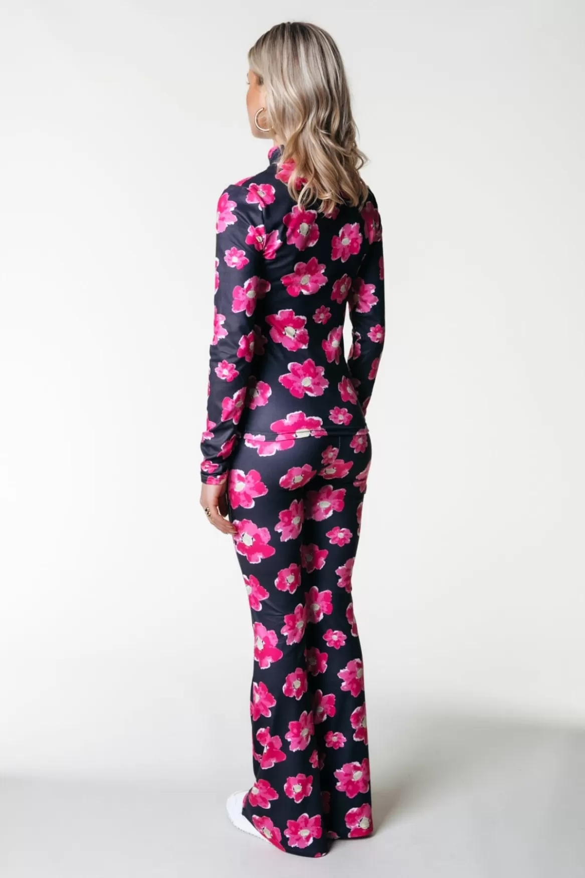Colourful Rebel Neyo Poppy Flower Top | Bright pink