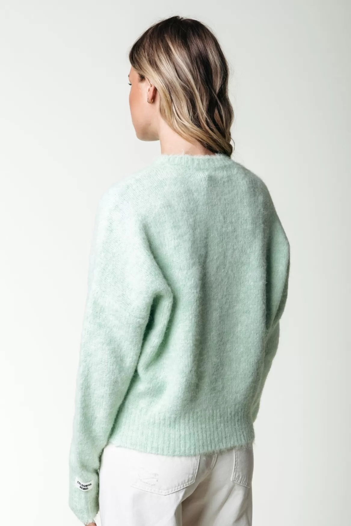 Colourful Rebel Olivia Knit | Bright Mint