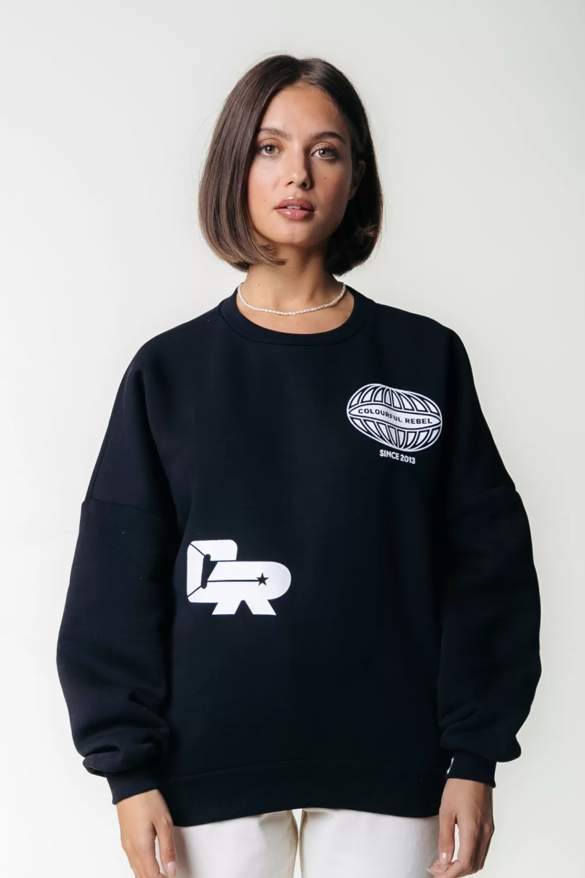 Colourful Rebel Racer Logo Sweat |