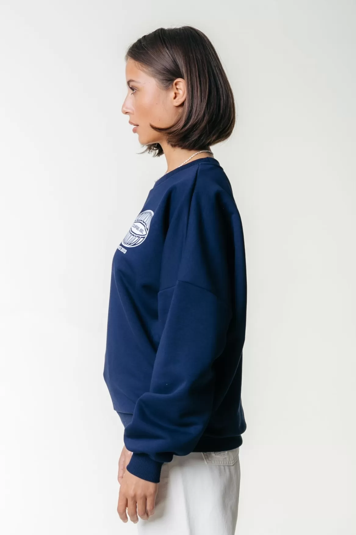 Colourful Rebel Racer Logo Sweat | Dark Navy