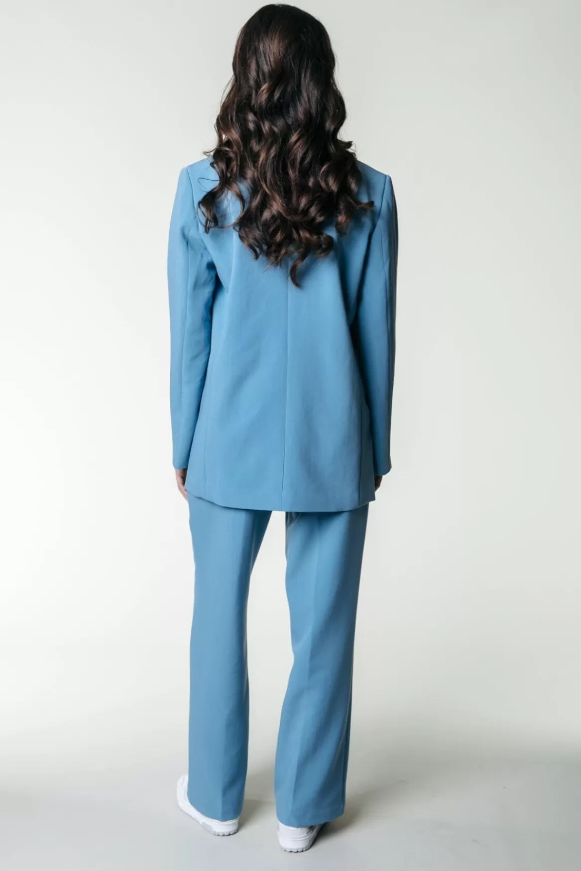Colourful Rebel Rus Straight Pants | Adriatic Blue