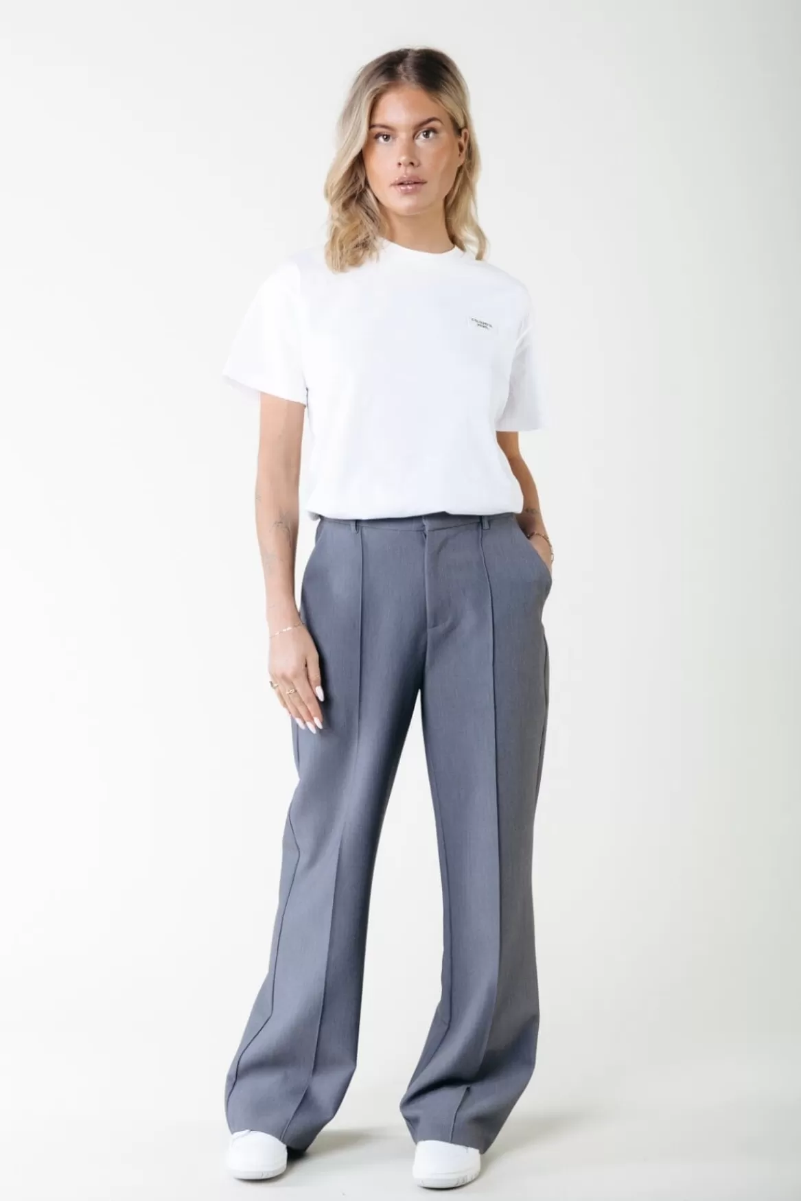Colourful Rebel Rus Straight Pants |
