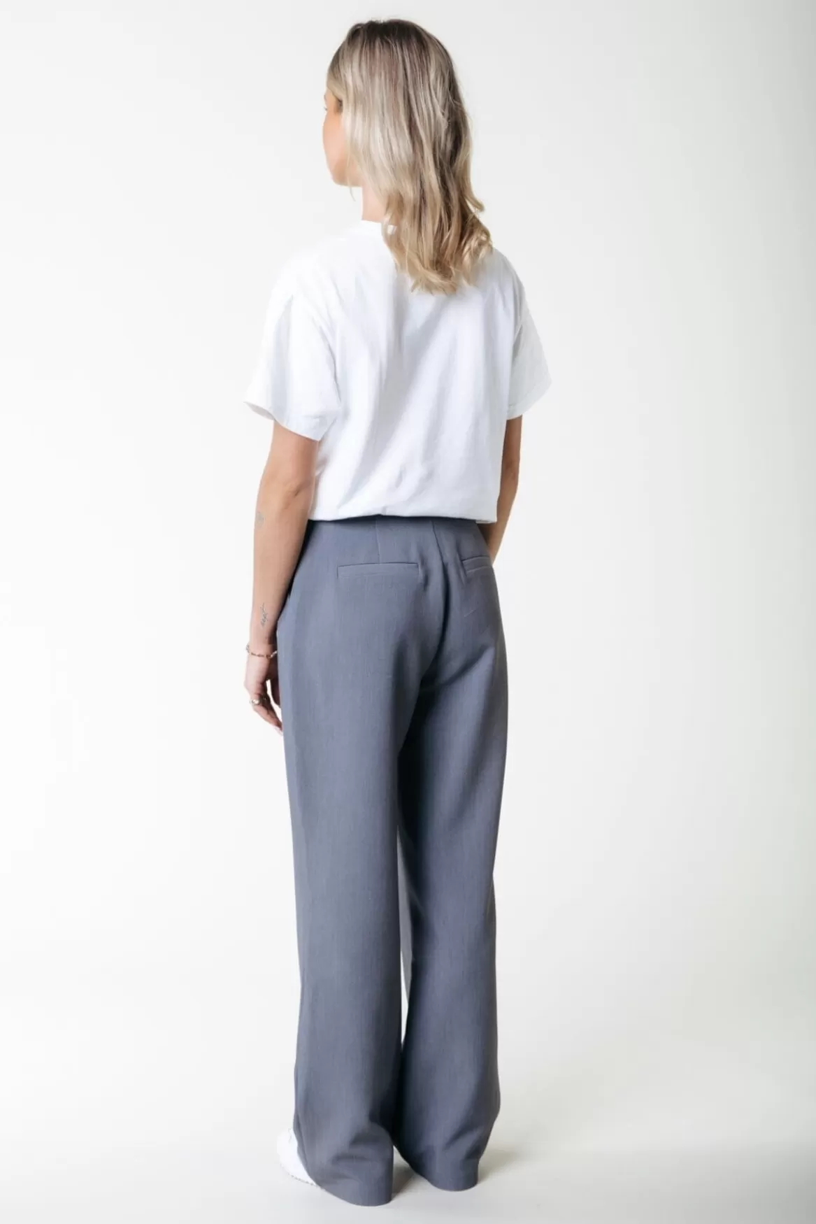 Colourful Rebel Rus Straight Pants |