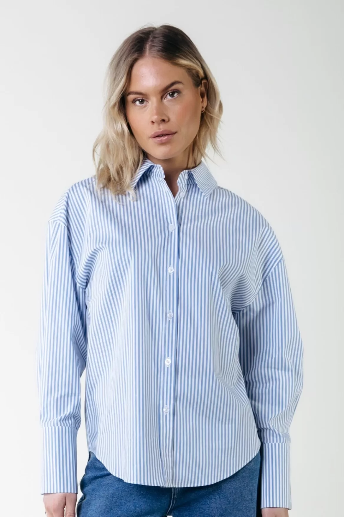 Colourful Rebel Talia Stripe Blouse |