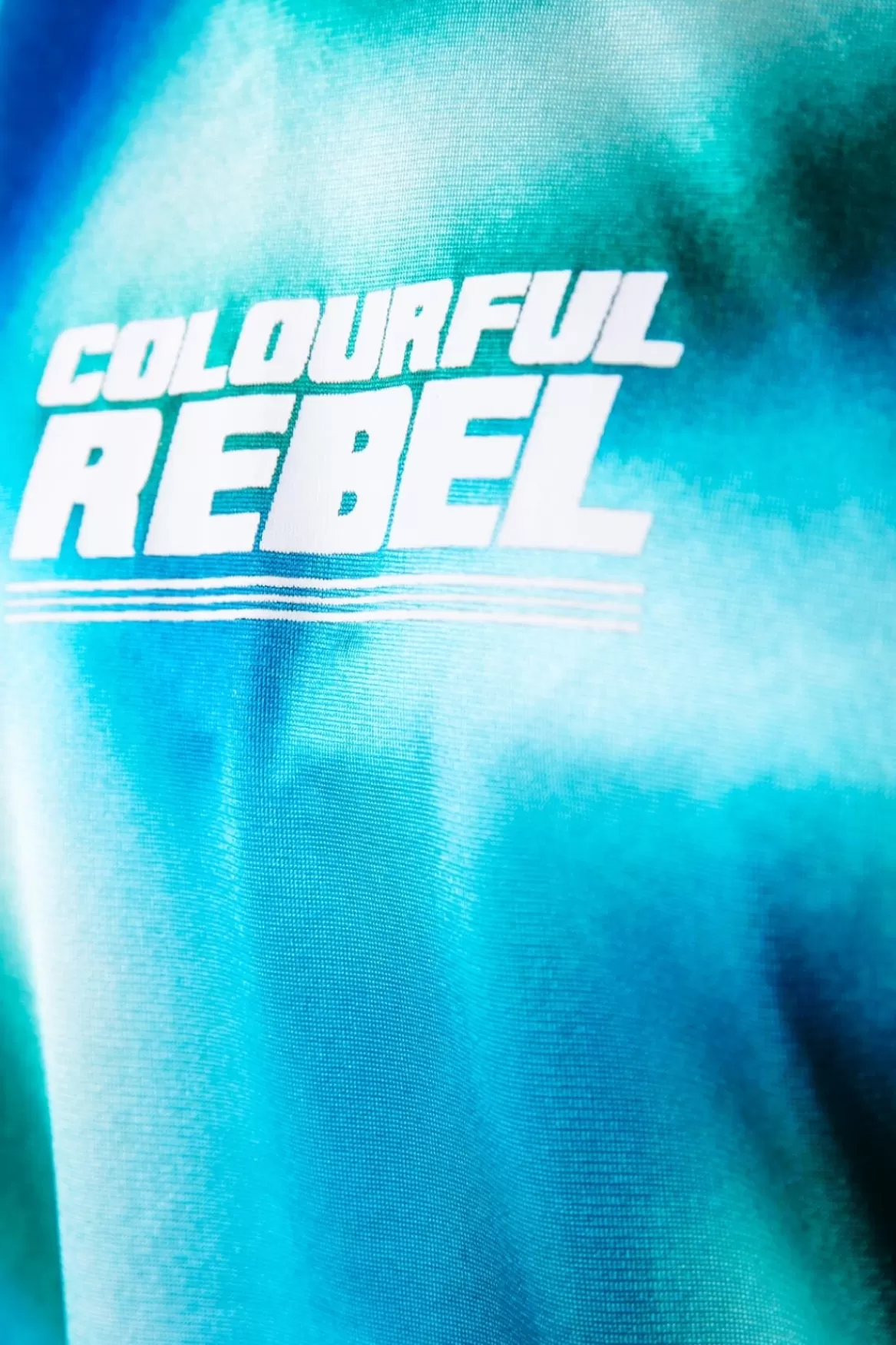 Colourful Rebel Tayla Blurred Football T-shirt |