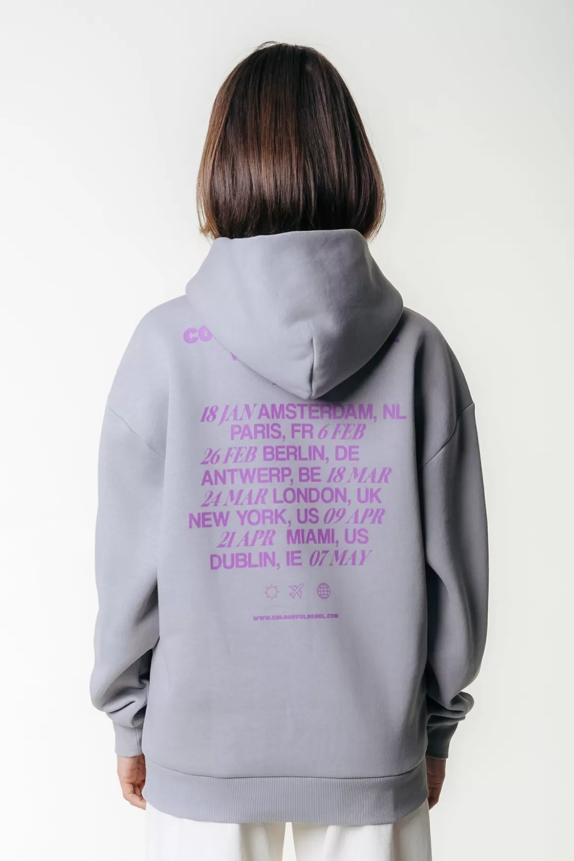 Colourful Rebel Travel Hoodie |