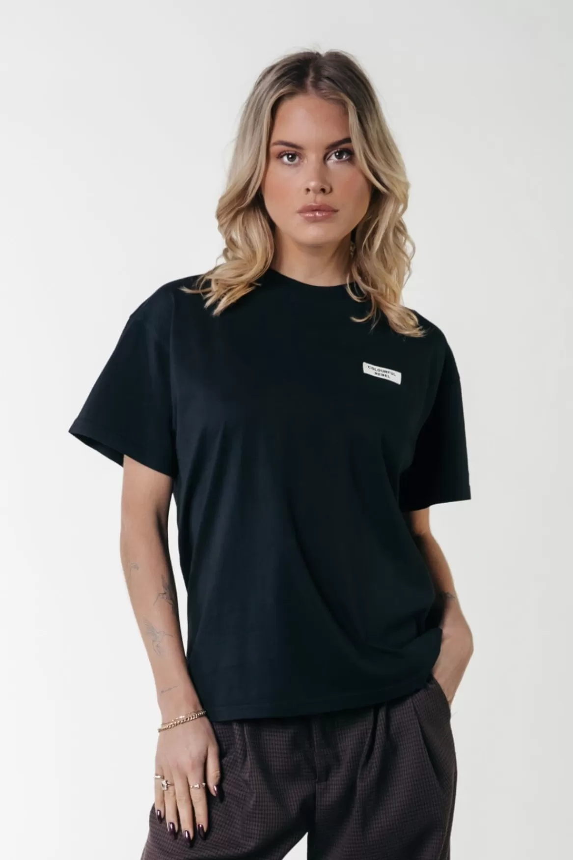 Colourful Rebel Uni Label T-shirt |