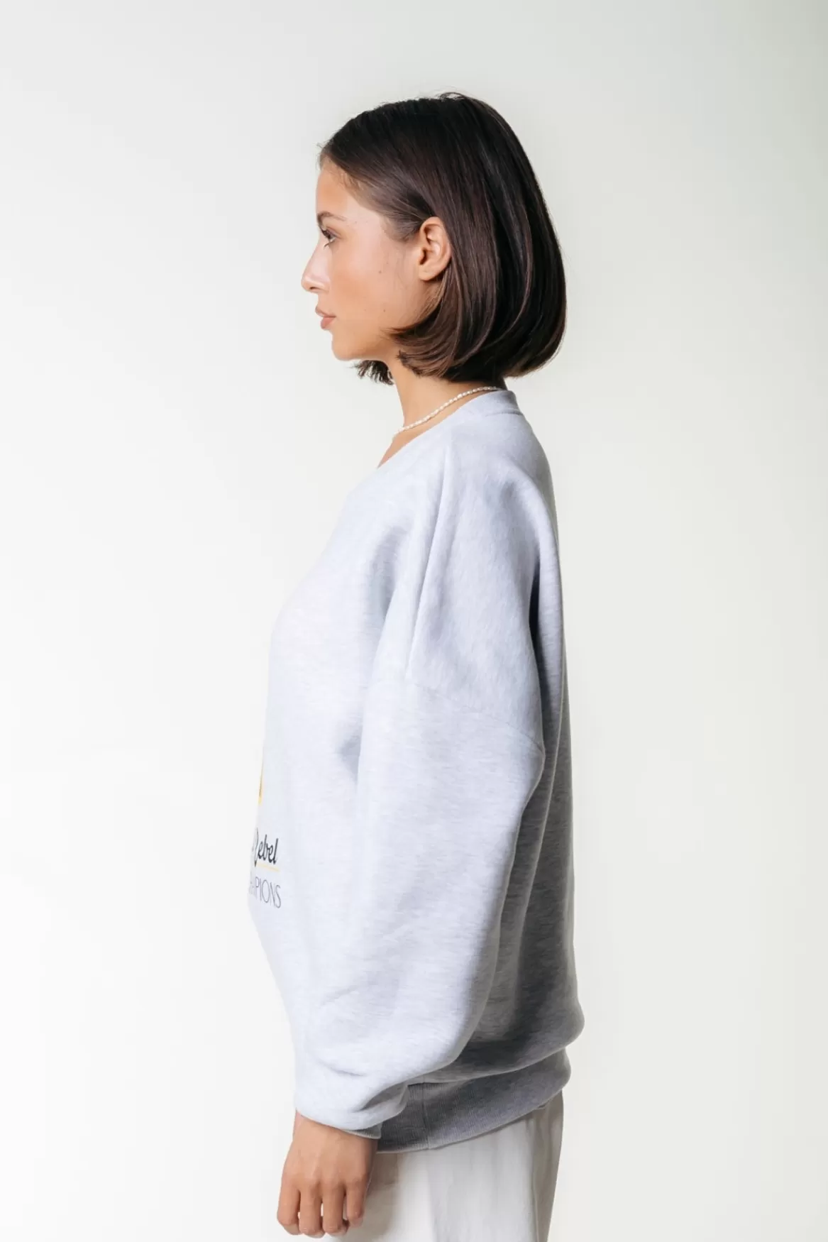Colourful Rebel World Champions Sweat | Light grey melange